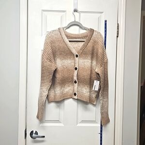 Cozy Button Front Cardigan